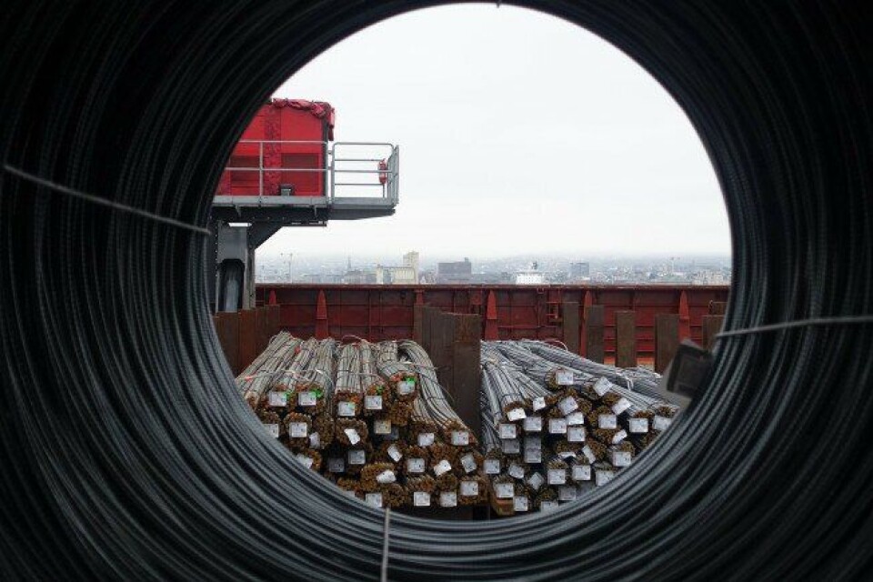Skrapjernet som opprinnelig kom fra Oslos industri og husholdning, er nå på vei tilbake med skip til hovedstaden. Nå er det omstøpt til armeringsjern og byggmateriell til bruk for prosjekter på Østlandet.