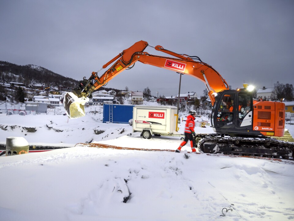 OMLEGGING: En stor andel av jobbene Brødrene Killi AS gjør, er rehabilitering og omlegging av VA-anlegg. Mesteparten er i Harstad og nærområdene.