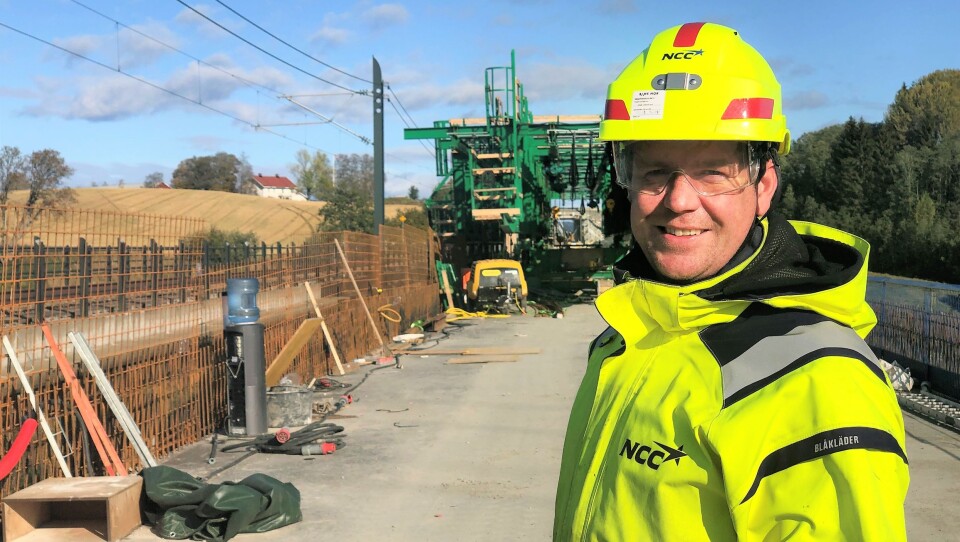 – Cautus Geo er helt avgjørende. Vi må ha kontroll på alt som kan bevege på seg i grunnen, sier assisterende prosjektleder Marcus Olsson i NCC.