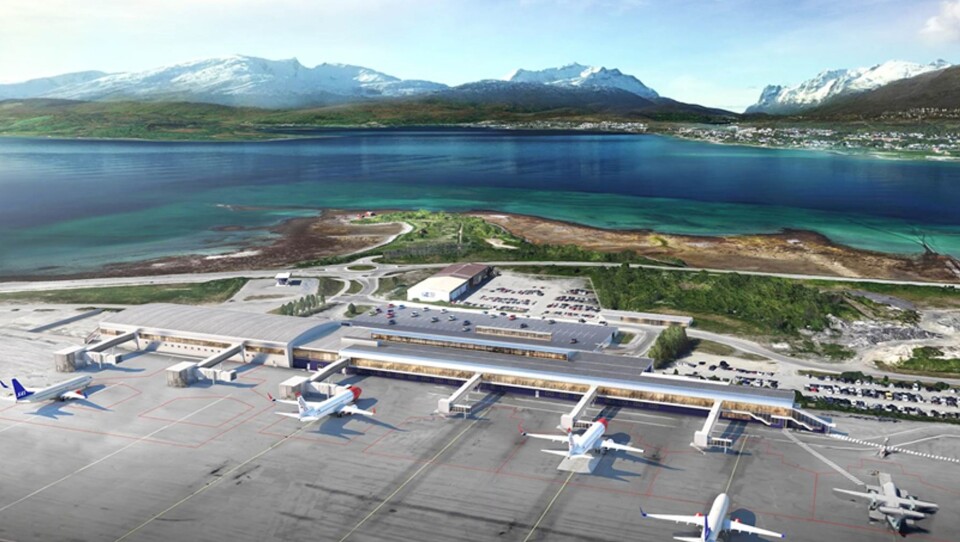 Tromsø lufthavn skal bygges ut.