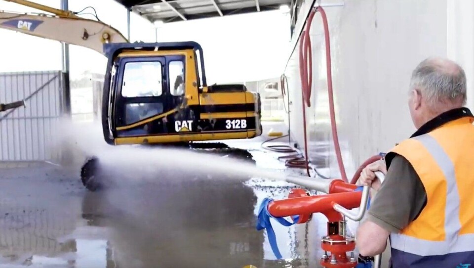 Interclean Equipment Washman Titan