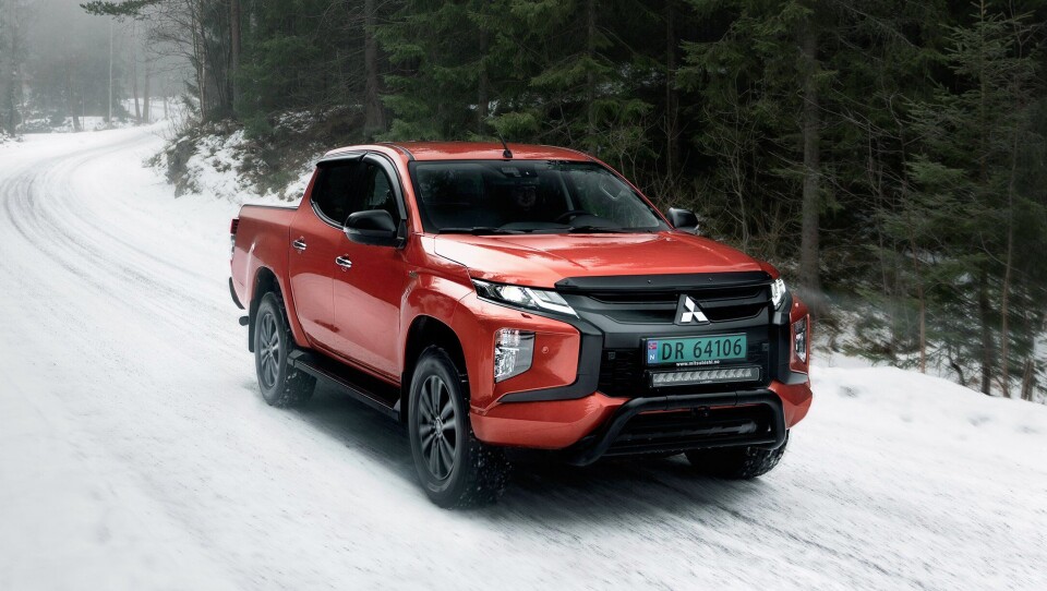 Toppspekket Mitsubishi-pickup, L200 X Edition, selges kun i Norge.
