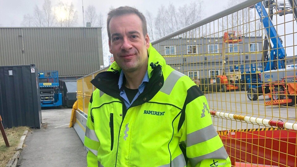 - Dette gjør oss stolte internt samtidig som det er et konkurransefortrinn eksternt både i forhold til kunder og rekruttering, sier HMS-sjef Lars-Morten Rostad i Ramirent Norge.