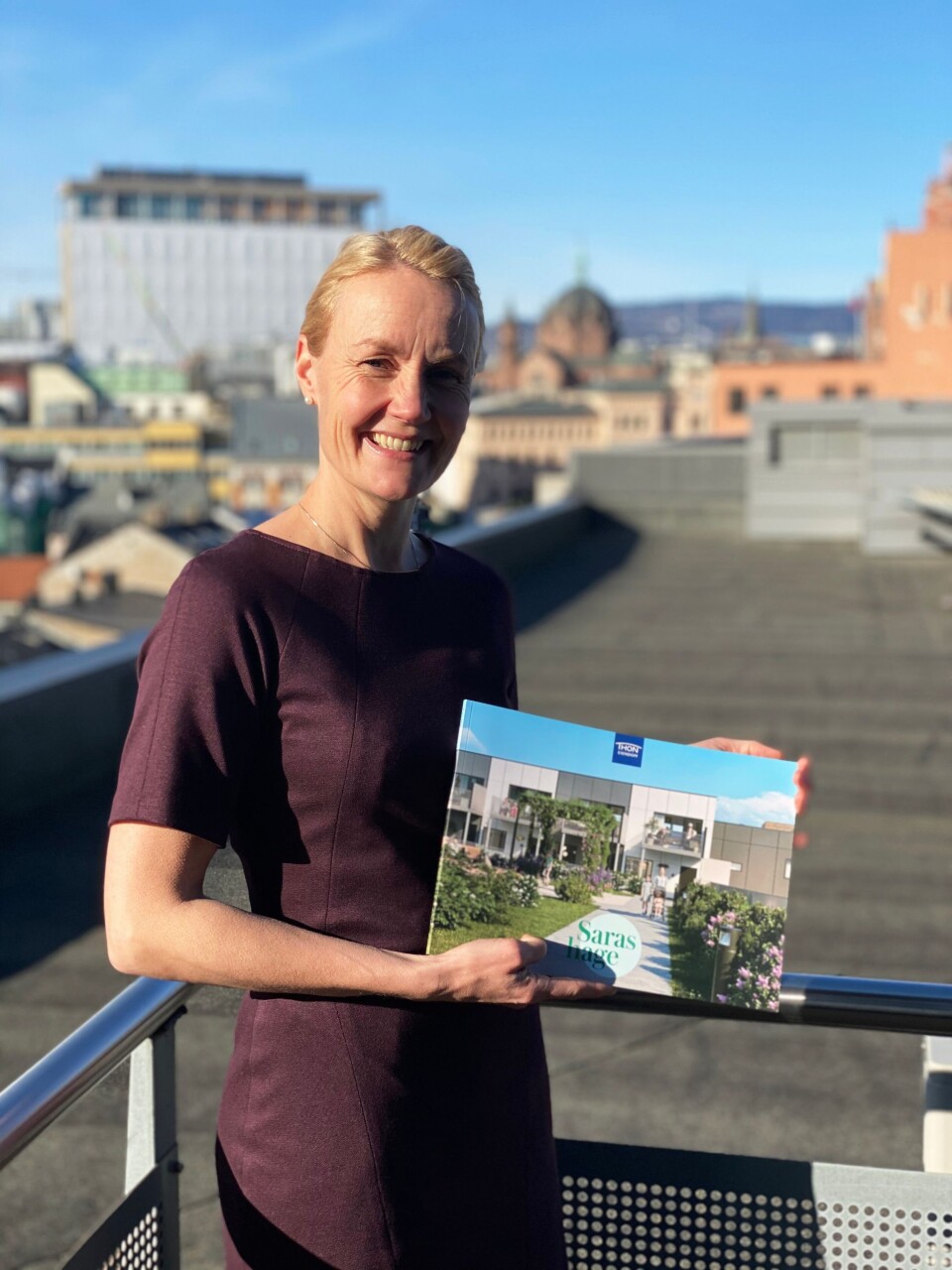 Tonje Marie Haugbro, direktør for boligsalg hos Thon Eiendom.