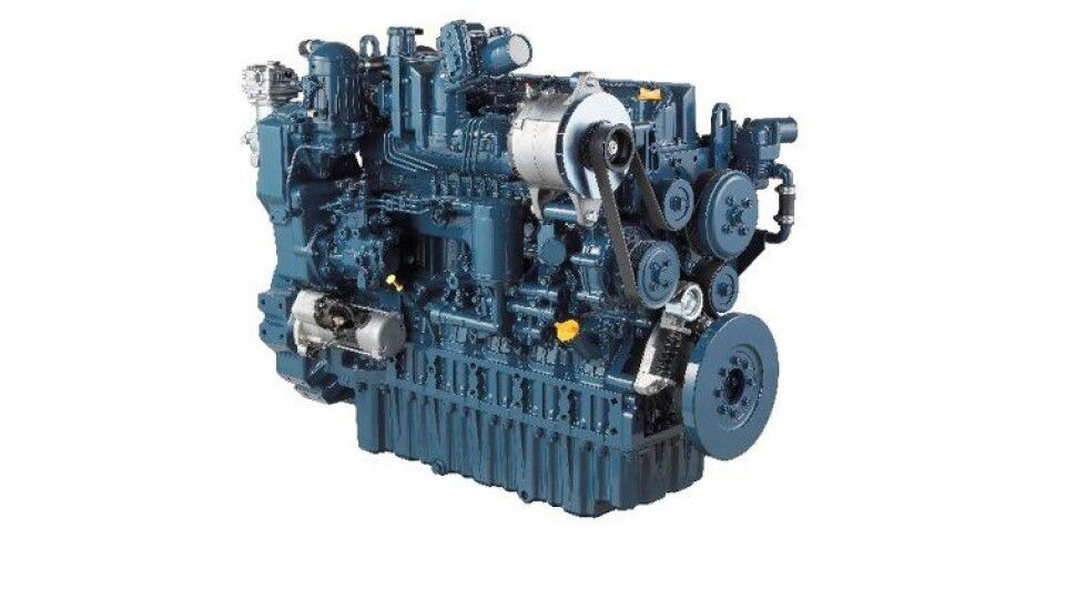 Kubota S7509 dieselmotor har seks sylindre med et volum til sammen 7,5 liter. Kubota S7509 dieselmotor har seks sylindre med et volum til sammen 7,5 liter.
