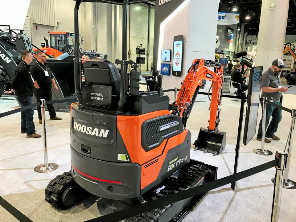 EL-GRAVER: Minigraveren DX17Z-5 lanseres i el-utgave i 2022. EL-GRAVER: Minigraveren DX17Z-5 lanseres i el-utgave i 2022.