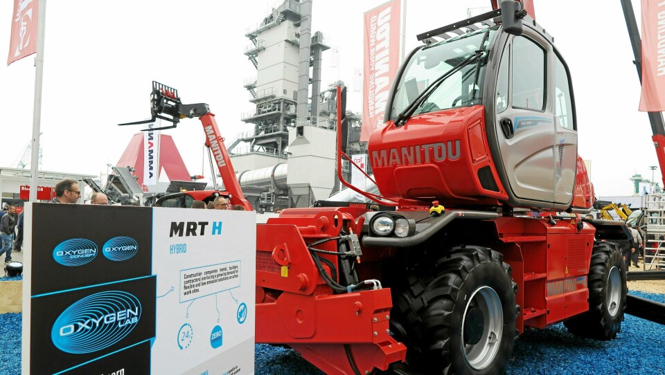 Bilde fra Bauma i München 2019. Bilde fra Bauma i München 2019.
