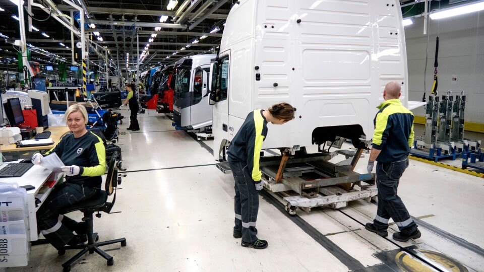 Volvo-fabrikken på Tuve utenfor Gøteborg stenger i minst 15 dager fra mandag 23. mars.