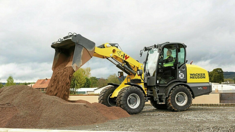 Wacker Neuson reduserer produksjonen