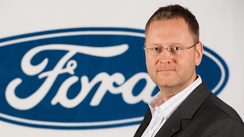 Med «No Touch»-servicen vår kan kundene være helt trygge på at kjøretøyet er desinfisert når det blir levert ut, sier administrerende direktør i Ford Motor Norge, Per Gunnar Berg.