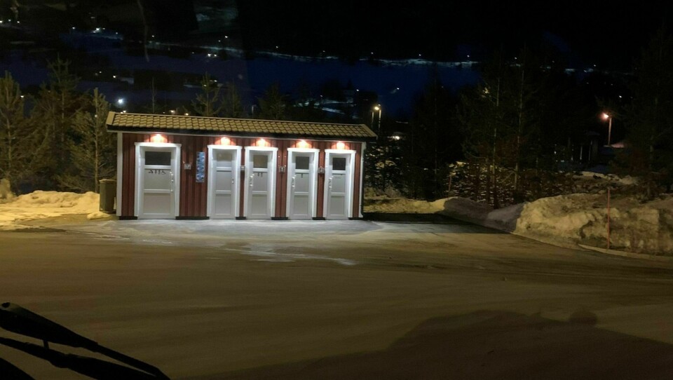 Haukelitunet ved E134 er bare ett av flere steder som er permanent stengt eller har automatisk nattstenging, skriver YTF i en pressemelding. Dette toalettet stenges med automatisk lås kl. 22:00 opplyser forbundet.