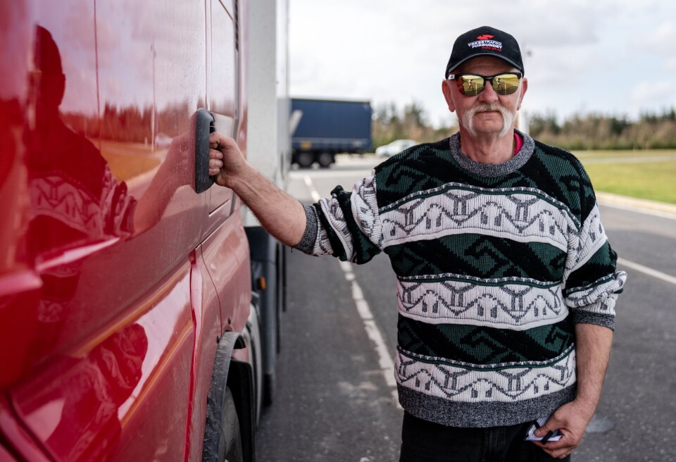 Leder i YTF logistikk, Jan Arne Laberget, ber om respekt for at sjåførene har krav på hygieniske og verdige forhold langs veiene i Norge.