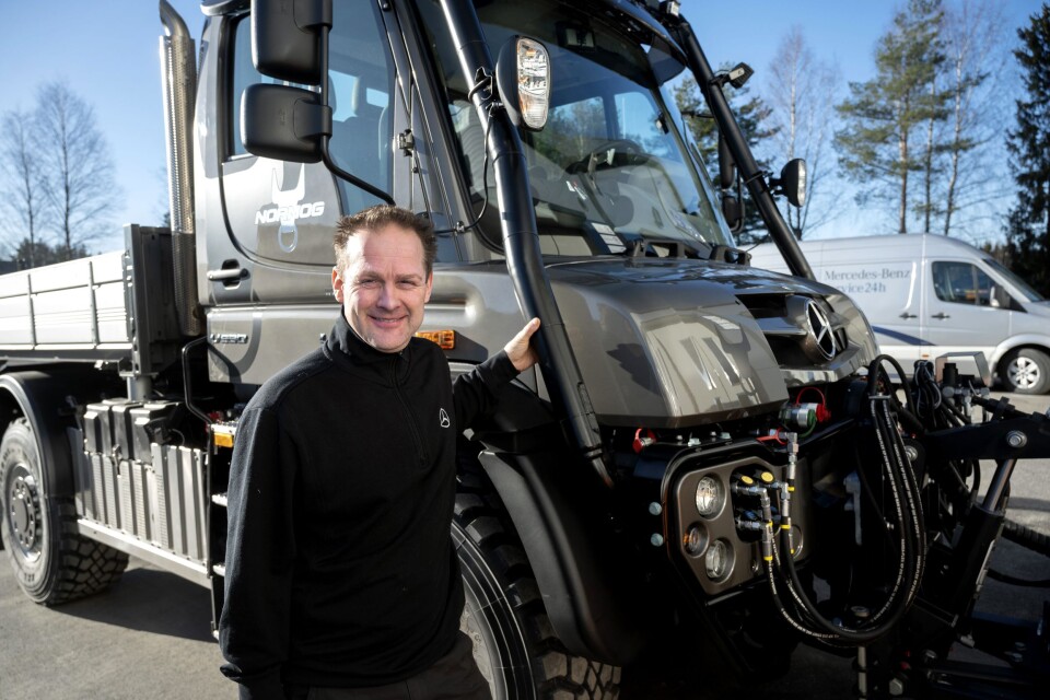 Espen Berger er Unimog-entusiast på sin hals, og i praksis er alt han leverer spesialkjøretøy.