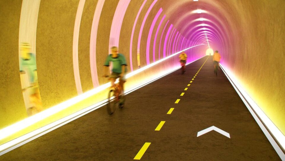 Det skal bygges ny sykkeltunnel på 371 meter gjennom Auglendshøyden i Stavanger.