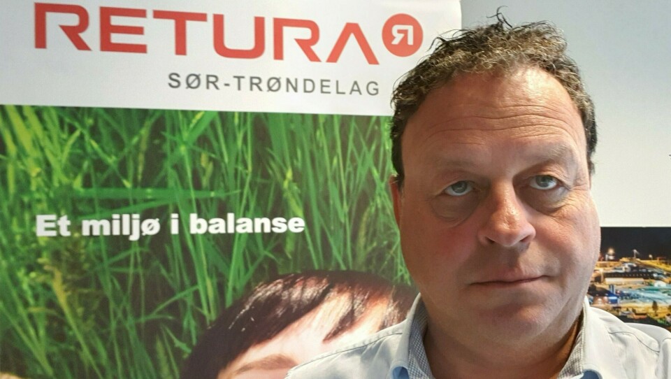 - Alt det vi driver med er logistikk. Sammen med våre samarbeidspartnere tar vi på oss de fleste transportoppdrag innen avfallshåndtering, forteller nyansatt Retura-sjef i Midt-Norge, Fredrik Evjen.