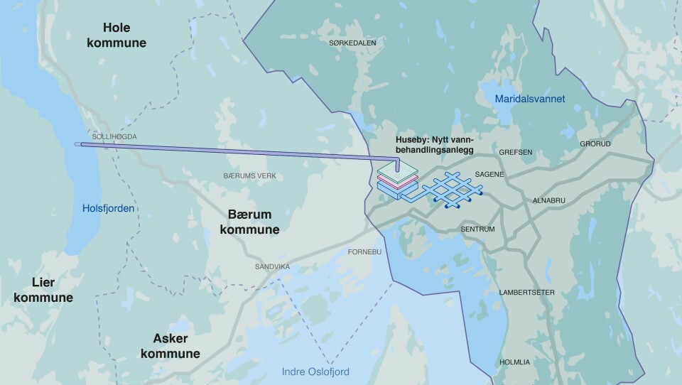 Ny reservevannløsning fra Holsfjorden i Buskerud til Oslo skal være på plass innen 2028.