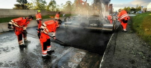 I Midt-Norge vinner klima-asfaltentreprenørene