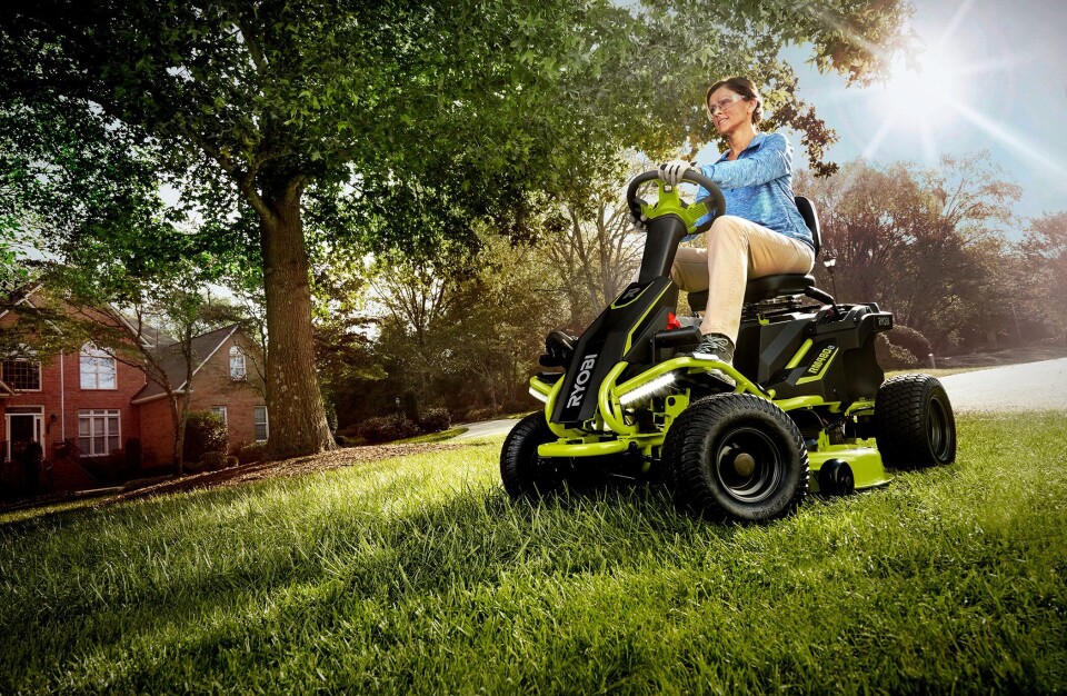 Ryobi RM480e elektrisk gressklipper.