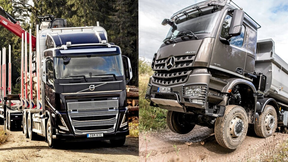Volvo Group og Daimler Truck danner selskap