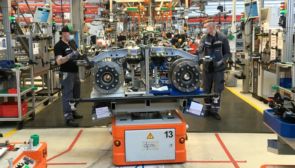 Produksjonen starter så smått opp igjen ved MANs fabrikker i Europa etter Covid-19-nedstengingen.