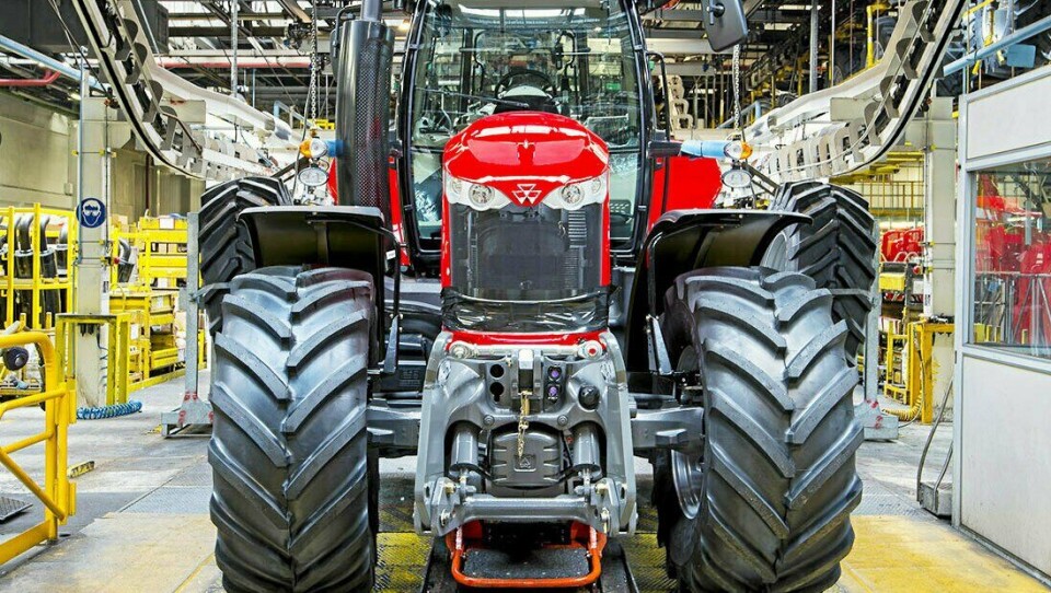Agcos Massey-Ferguson-fabrikk i Beauvais i Frankrike startet opp med produksjon igjen 27. april.