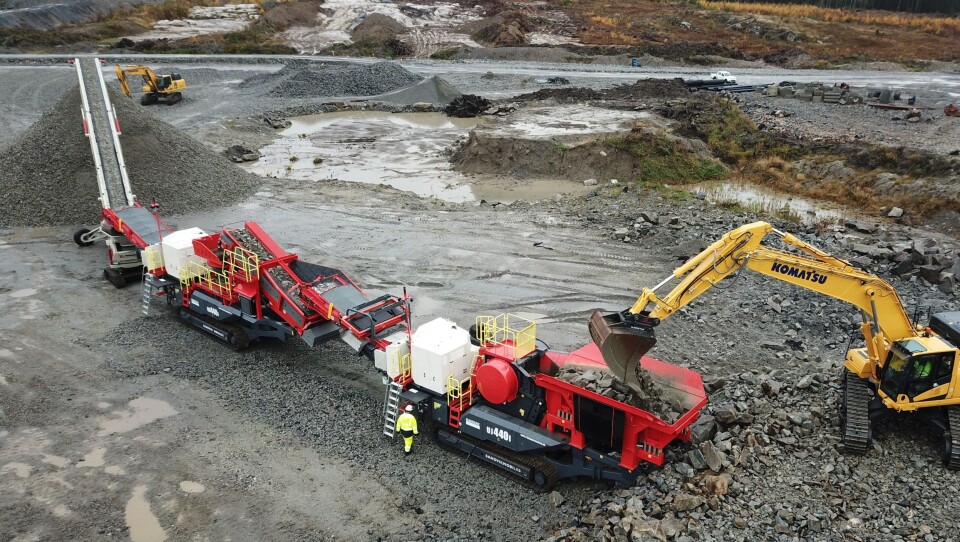 Sandvik mobil knuser Foto Fredheim Maskin Sandvik mobil knuser Foto Fredheim Maskin