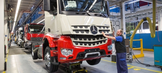 Daimler har startet produksjonen igjen