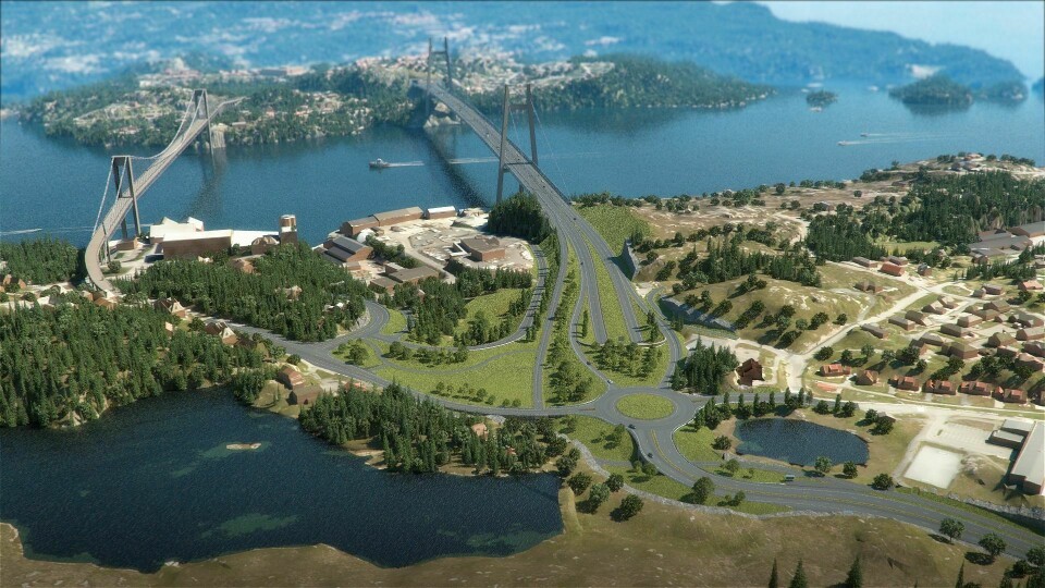 Ingen norske er med i konkurransen om å bygge ny Sotra-forbindelse på riksvei 555 ved Bergen. En gigantisk kontrakt som med prosjektering, bygging og drift har en antatt verdi på 17 milliarder kroner.
