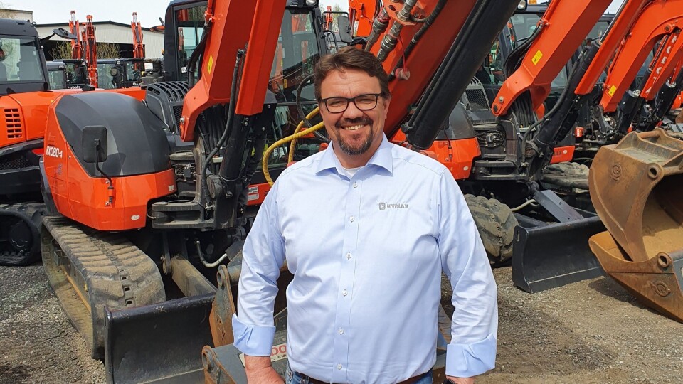 Kenneth Mikkelsen er sjefen for brukt hos Hymax.