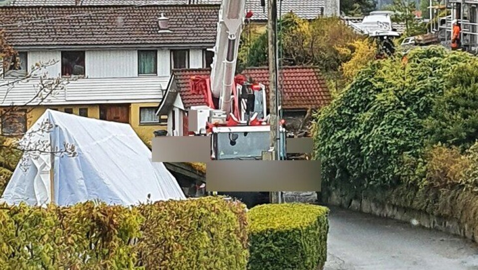 100 meter rygging på denne veien førte til et gebyr på 79.800 kroner for eieren av mobilkrana.