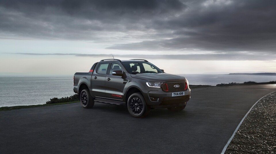 Ny versjon av Ford Ranger, Thunder kommer til landet på sensommeren.