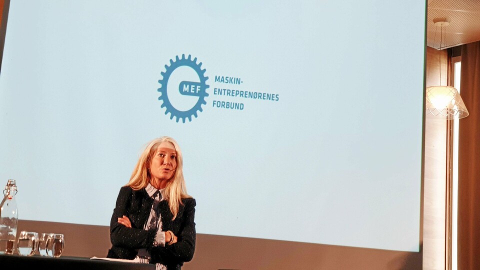 IKKE FORNØYD: MEF og Julie Brodtkorb.