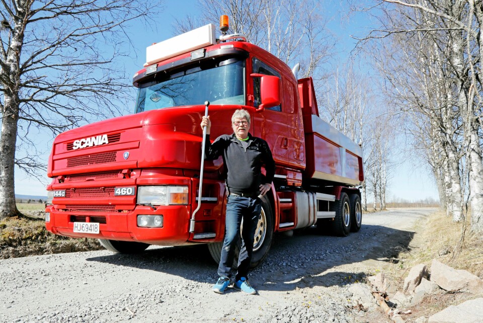 STOLT: Pappa Frank Olberg er ansatt i sønnens firma. Han er stolt av det gutten har fått til, men kanskje ikke overrasket.