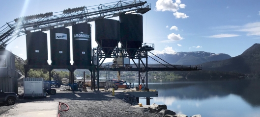 NCC i gang med asfaltproduksjon i Eikefjord