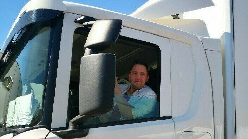 Trond Snesrud sitter i førersetet i Cargotron som eier og daglig leder.