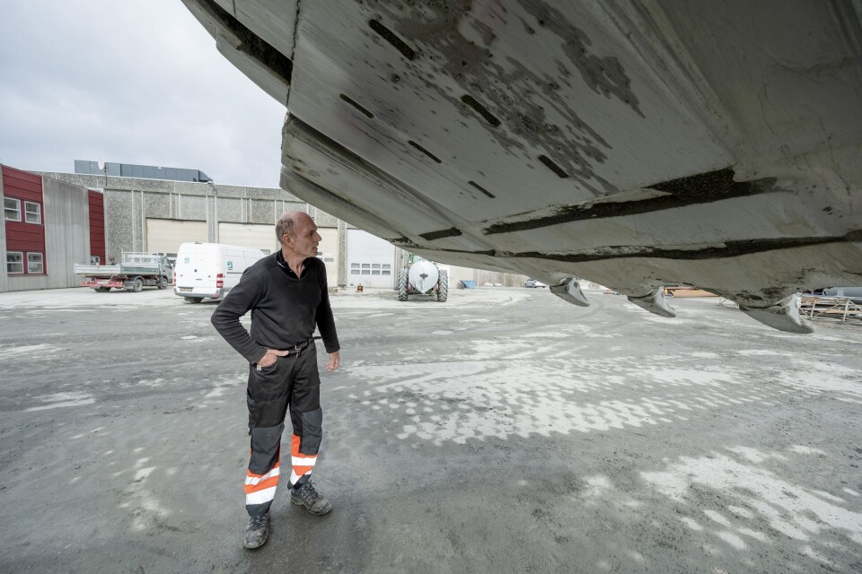 FØLGE MED: Å følge med slitasjen under skuffa er viktig for å sikre levetiden.
