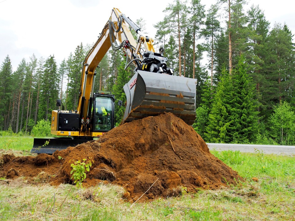 PERFEKT: Det var summen av alle fordelene med 10-tonneren som gjorde at valget falt på en Cat 310. PERFEKT: Det var summen av alle fordelene med 10-tonneren som gjorde at valget falt på en Cat 310.