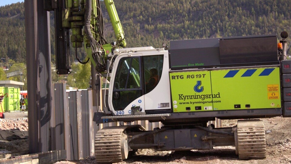 Spunting utgjør hoveddelen av Kynningsrud Fundamenterings nye store kontrakt.