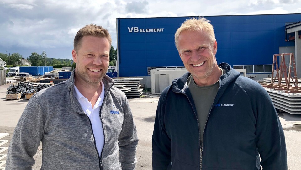 Anders Høiback (t.v.) og Runar Haug.