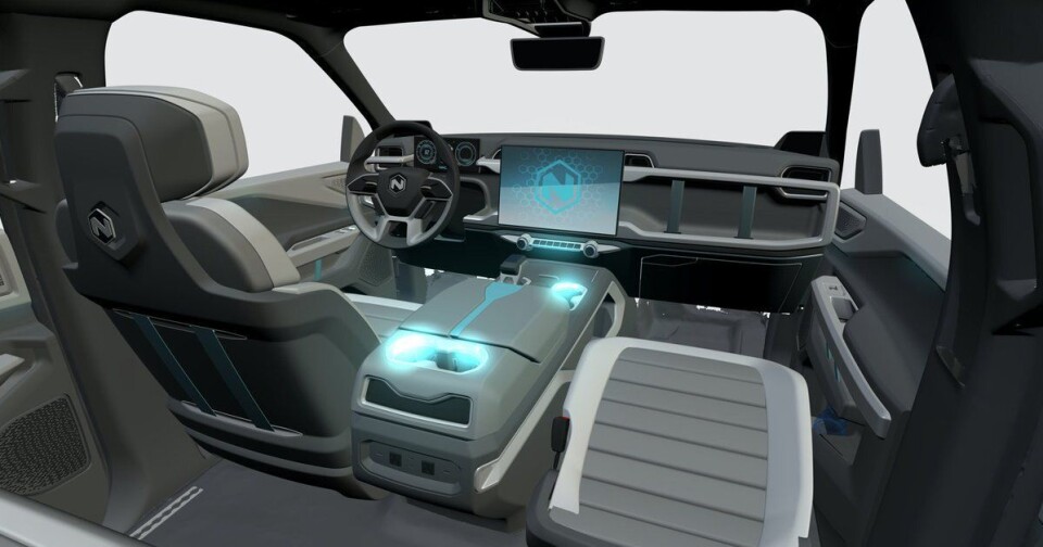 Interiøret er futuristisk, og skal være designet for fleksibilitet.