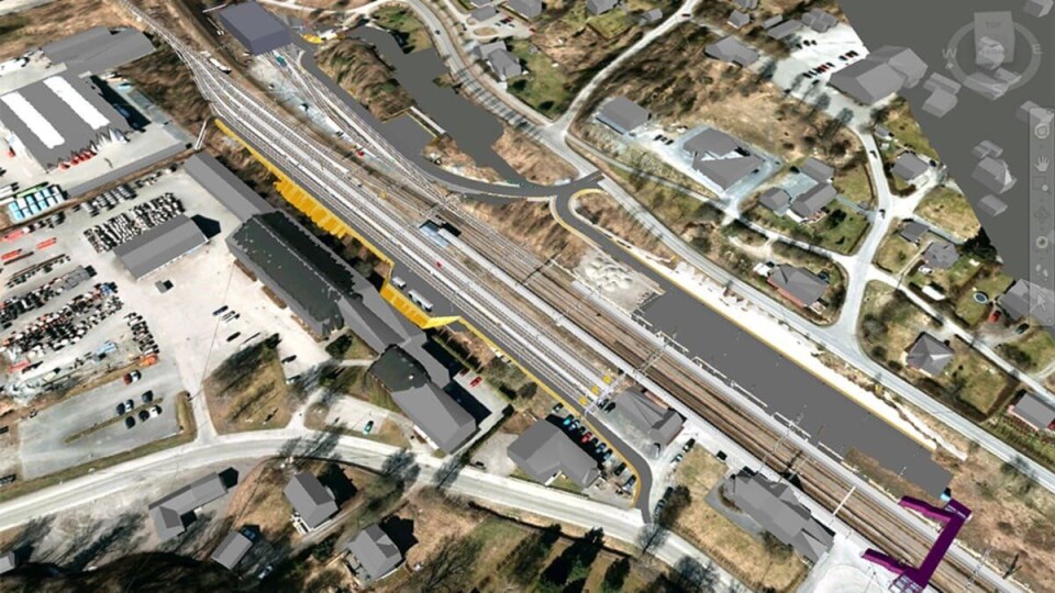 Jaren Stasjon på Gjøvikbanen.