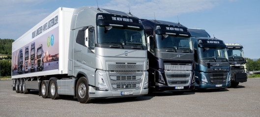 Volvos nye lastebilserier vist i Norge