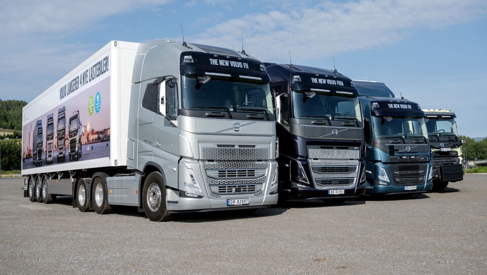Første visning av nye Volvo FH, FH16, FM og FMX i Norge.
