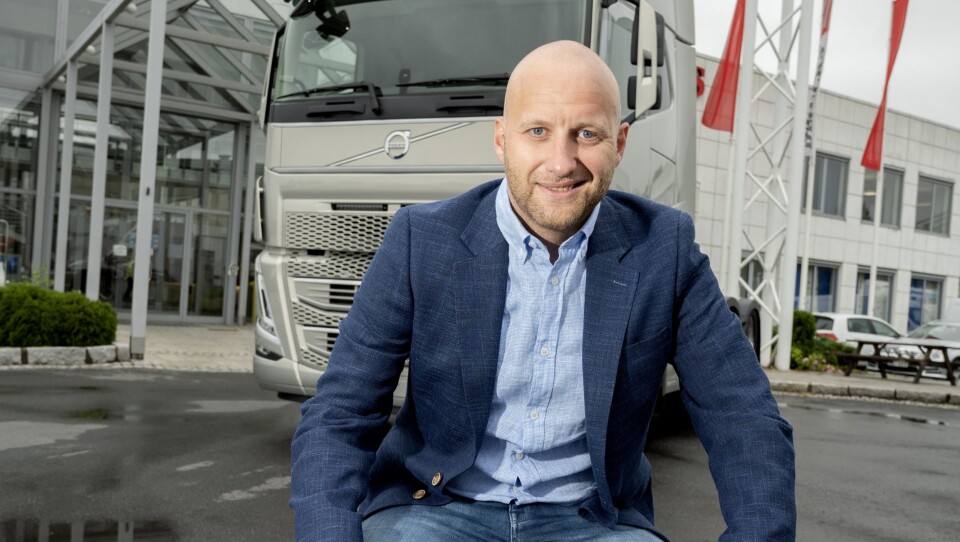 Karstein Ahlin, administrerende direktør for Volvo Norge AS, bygger nå opp sin nye organisasjon: Nye Volvo Norge.