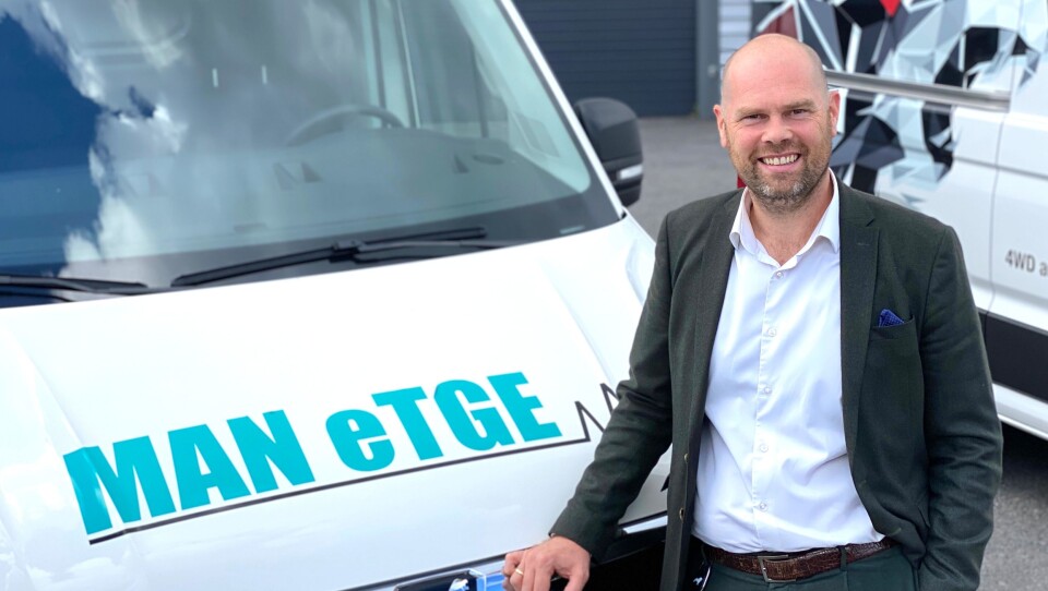 Christian Mundal Hagen er ny salgsdirektør for MAN TGE i Norge, fra 1. september 2020.