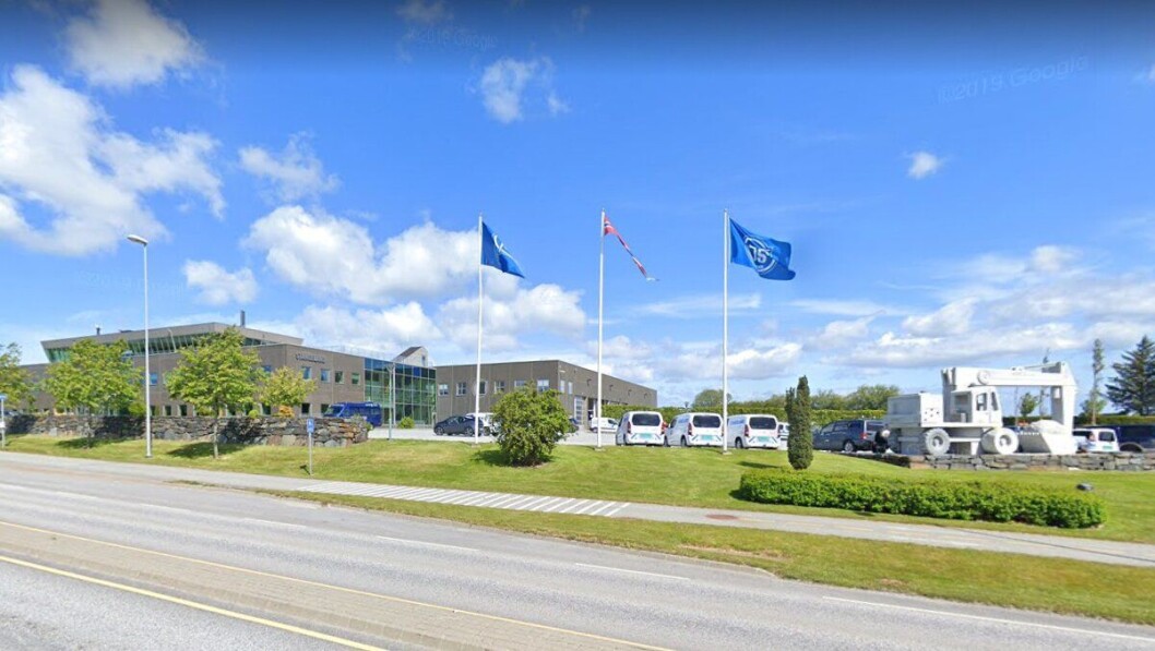 Bilde av Stangelands hovedkontor i Sola, Rogaland, tatt tidligere i år. Bilde av Stangelands hovedkontor i Sola, Rogaland, tatt tidligere i år.