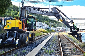Norges første Volvo EWR 170E High Rail levert
