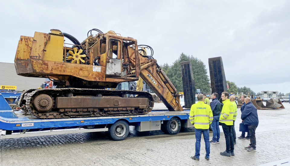 SJELDEN LAST: Brøyt X4T er en maskin det bare er produsert 19 enheter av.