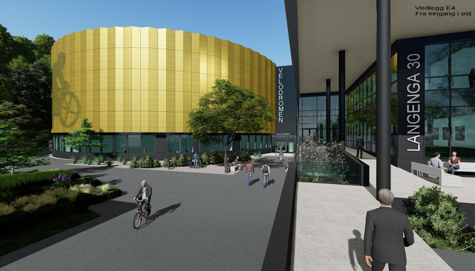 Veidekke bygger velodrom og næringsbygg