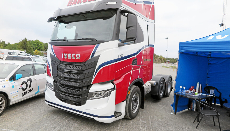 IVECO: Iveco S-Way 490 som skal leveres til H.K. Solberg er den første i Norge.